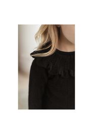 Wool and Cashmere Frill Jumper