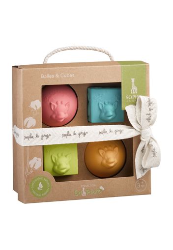 Sophie La Giraffe Cubes and Balls - Set of 4