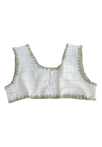 Crop Top Crochet Jardin