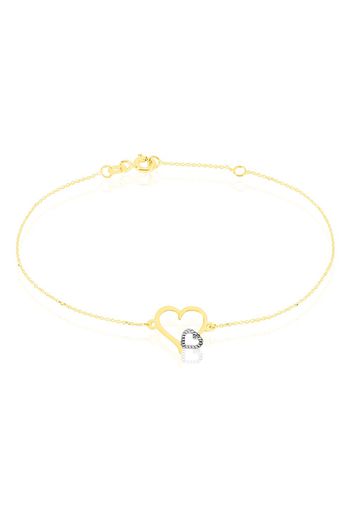 Bracciale in oro bicolore per Donna