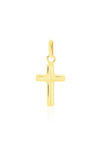 Ciondolo Croce in oro giallo per Unisex