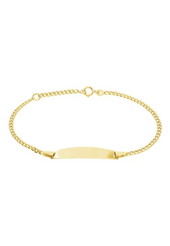 Bracciale bimbo in oro giallo con targhetta per Bimbi