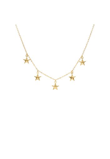 Collana in oro giallo con stelle per Donna