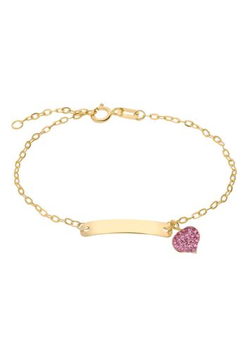 Bracciale Holy oro giallo e Cristalli per Bambini