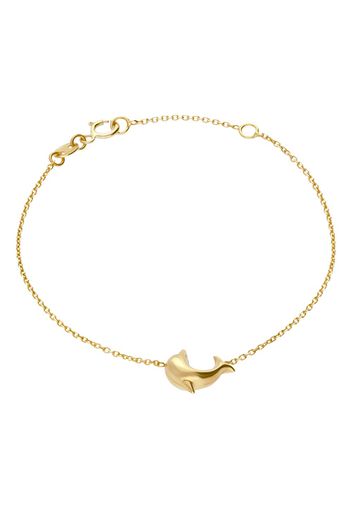 Bracciale in oro giallo con delfino per Donna