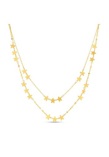 Collana Beverly Oro giallo Stella per Donna