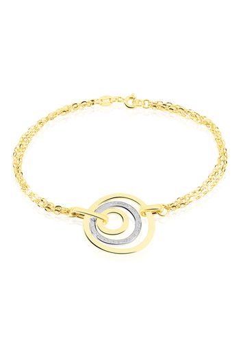 Bracciale in oro bicolore per Donna