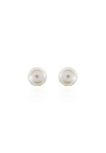 Orecchini perla 8 mm a lobo in argento 925 per Donna