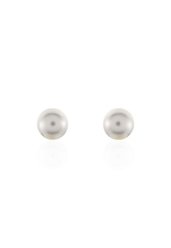 Orecchini perla 10 mm a lobo in argento 925 per Donna