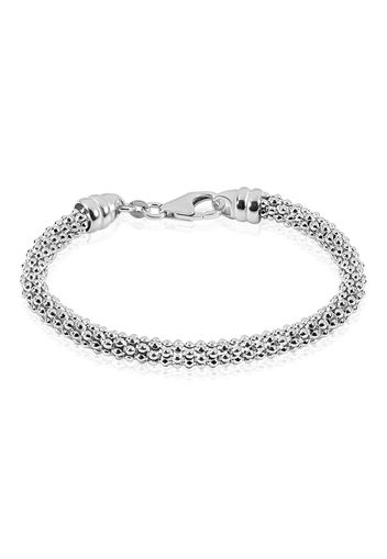 Bracciale in argento 925 rodiato per Donna