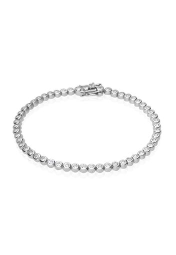 Bracciale tennis in argento 925 e zirconi per Donna