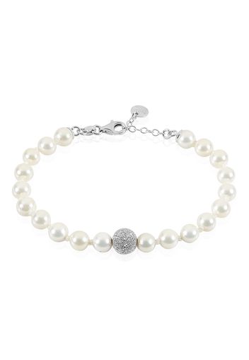 Bracciale in argento 925 e perle per Donna