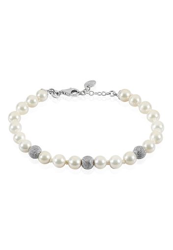 Bracciale in argento 925 e perle per Donna