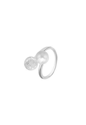 Anello in argento 925 e perle per Donna