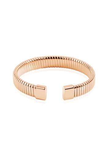 Bracciale bangle small in acciaio rosato per Donna