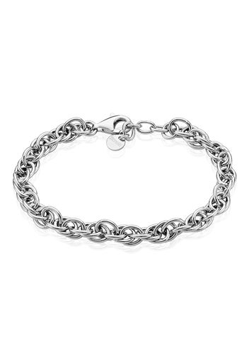 Bracciale in argento 925 bicolore per Donna