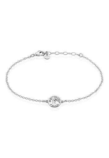 Bracciale in argento 925 rodiato per Donna