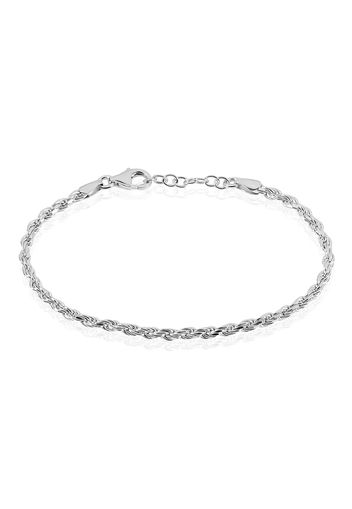 Bracciale in argento 925 rodiato per Donna