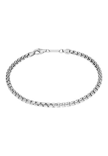 Bracciale in argento 925 rodiato per Uomo