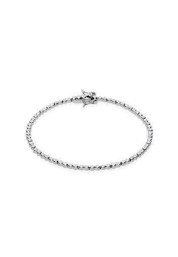 Bracciale tennis in argento rodiato e zirconi per Donna