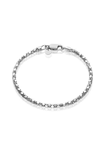 Bracciale in argento rodiato per Donna