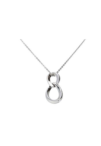 Collana con charm acciaio per Donna