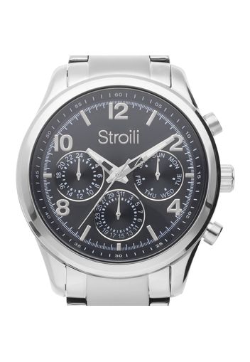 Stroili, Orologio multifunzione Montecarlo con cinturino e cassa in acciaio  per Uomo