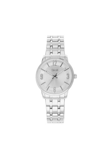 Orologio solo tempo Stroili linea Georgia cinturino e cassa in acciaio silver per Donna