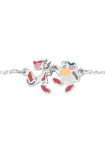 Bracciale in argento con Giac e Gas Gas per Bimbi