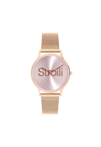 Orologio solo tempo linea Ibiza con cinturino e cassa oro rosa per Donna