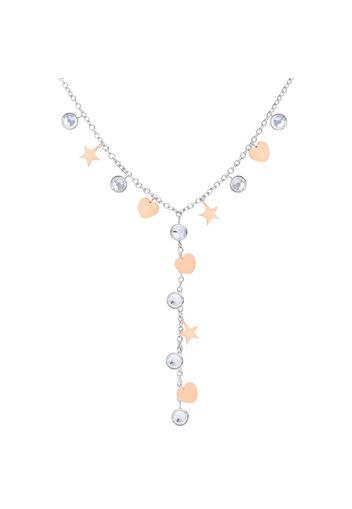 Collana Lady Chic Wow Acciaio Bicolore per Donna