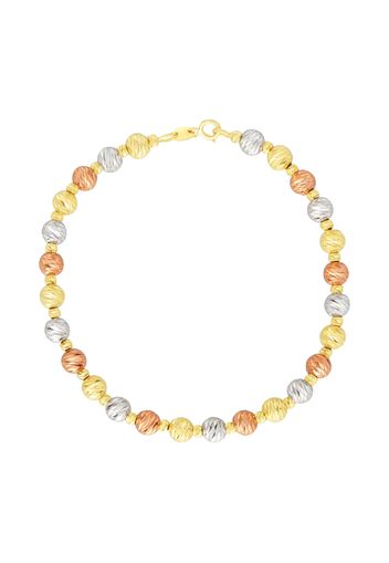 Bracciale in oro tricolore per Donna