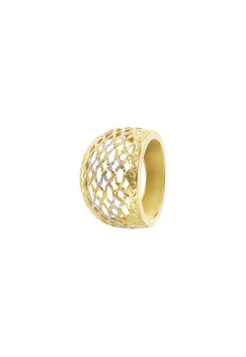 Anello in oro bicolore per Donna