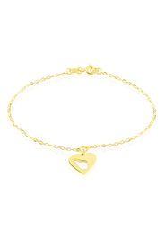 Bracciale cuore in oro per Donna