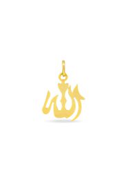 Ciondolo in oro giallo Allah per Unisex