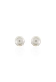 Orecchini perla 8 mm a lobo in argento 925 per Donna