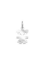 Ciondolo baby Girl in argento 925 rodiato per Unisex