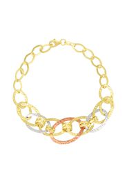 Bracciale in oro tricolore per Donna