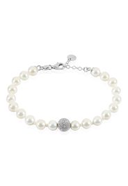 Bracciale in argento 925 e perle per Donna