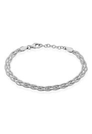 Bracciale in argento 925 rodiato per Donna