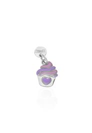 Charm in argento rodiato cupcake per Donna