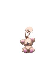 Charm koala in argento rosato e smalto per Donna