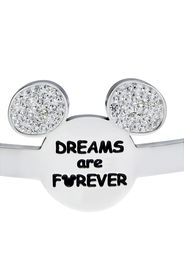 Bangle 'DREAMS are FOREVER' in acciaio e strass con Topolino per Donna