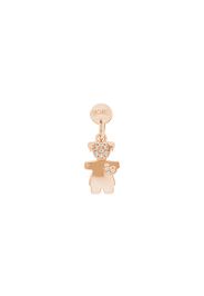 Charm in argento rosato e strass bimba per Donna