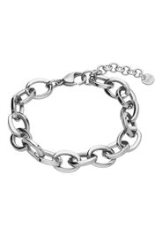 Bracciale in acciaio maglia forzatina per Donna