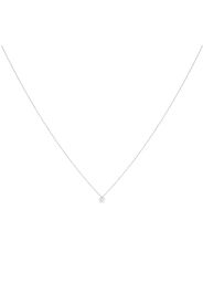 Girocollo stella in oro bianco e diamanti 0,12 ct per Donna