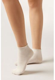 Calzedonia Calzini Corti Senza Elastico in Cotone Donna  Velikost 39-41