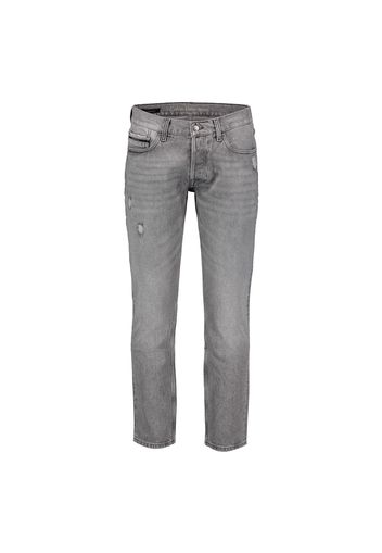 Jeans Straight Tape Vasa Grey