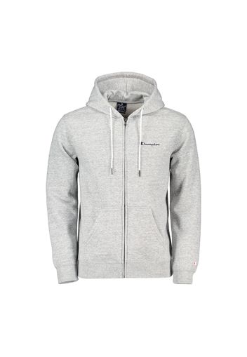 Felpa Full Zip Con Cappuccio