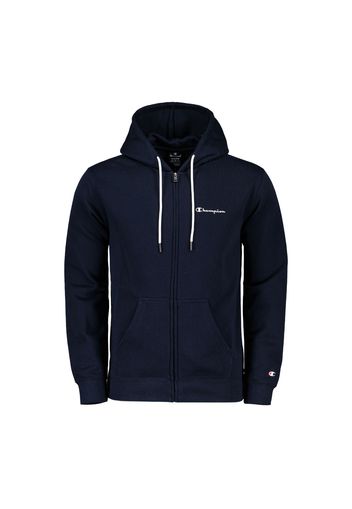 Felpa Full Zip Con Cappuccio